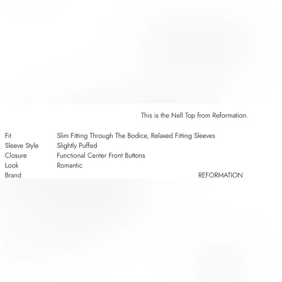 Nell Top from Reformation - Picture 16 of 16